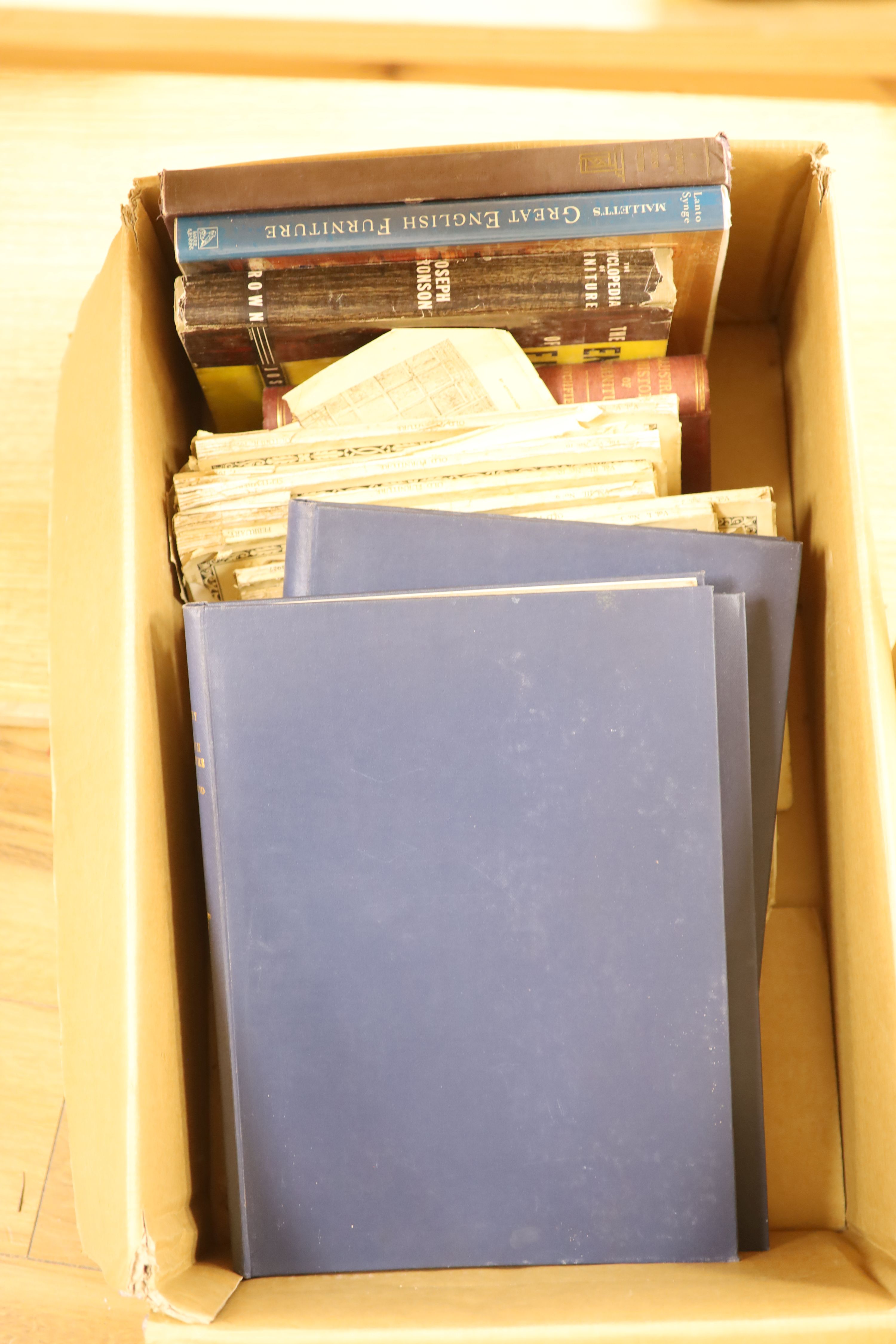 A quantity of mixed books including Macquoid and others